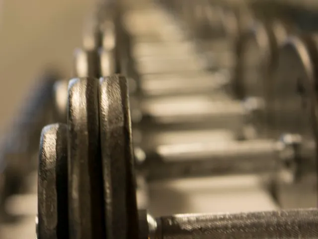 Kurzhantelablage im PowerHOUSE
